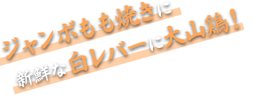 ジャンボもも焼きに